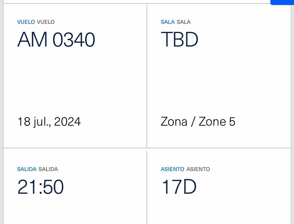 cochesada's tweet photo. @Aeromexico terrible servicio

Comprar flex pero ya no se pueden cambios en mostrador…. Solo sirve para cambio de día y no para delantal vuelo

Seleccionar asiento para que te lo cambien hasta el final el mero día.

Muy engañoso el proceso de compra vs expectativas…
@Profeco https://t.co/Mp8dFkO848
