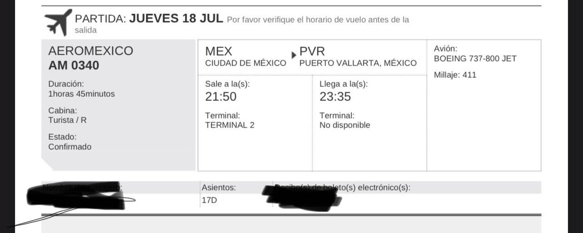cochesada's tweet photo. @Aeromexico terrible servicio

Comprar flex pero ya no se pueden cambios en mostrador…. Solo sirve para cambio de día y no para delantal vuelo

Seleccionar asiento para que te lo cambien hasta el final el mero día.

Muy engañoso el proceso de compra vs expectativas…
@Profeco https://t.co/Mp8dFkO848