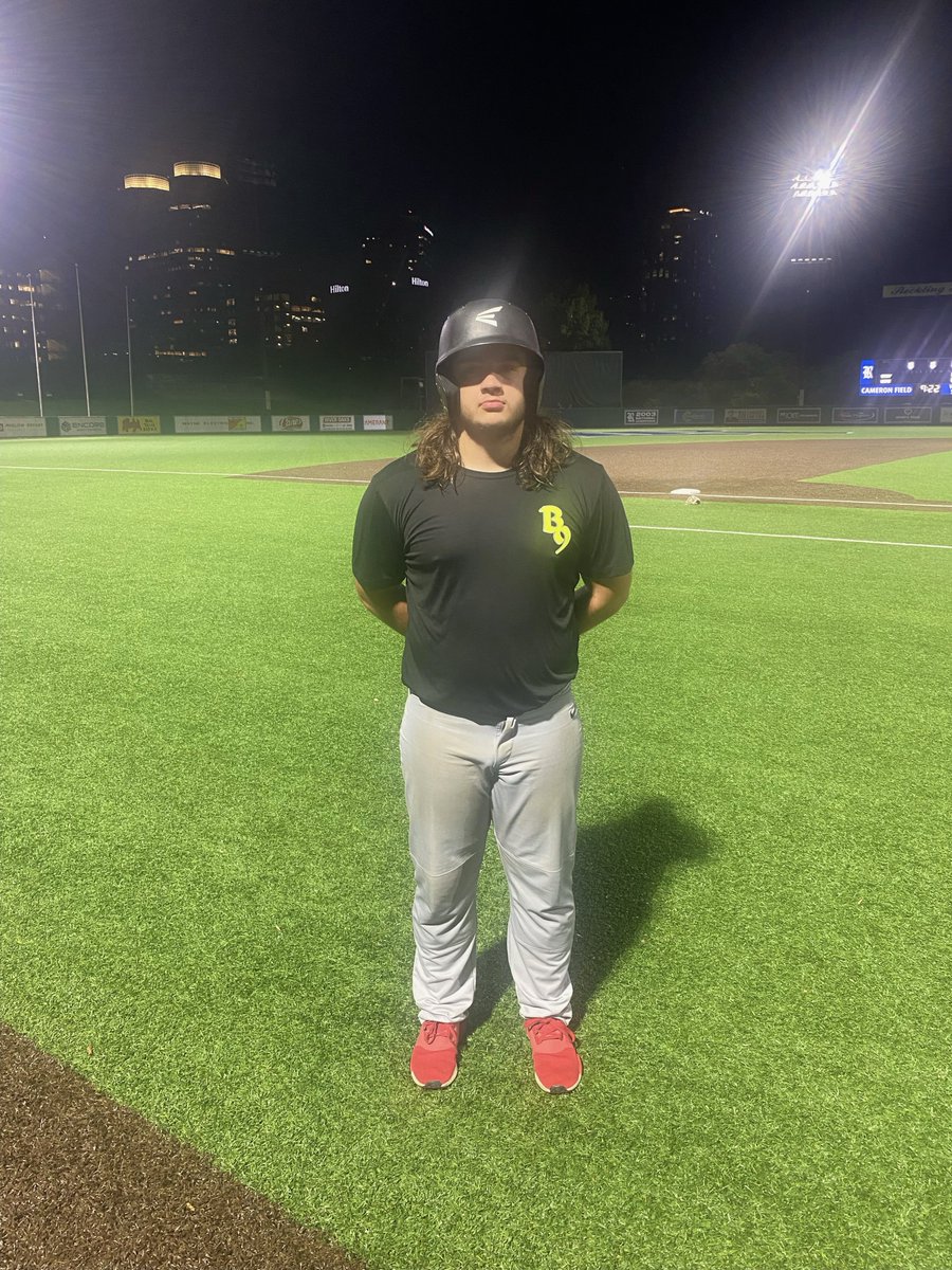 F: <a href="/b9_baseball/">B9 Baseball</a> 3, HB Baseball 2
PoG: <a href="/Isaiah_Dawson06/">Isaiah Dawson</a> 5 IP, 11K, 2H, 0R
Hitter: <a href="/KoltenCantrell/">Kolten Cantrell</a> 1-2, R, RBI
Notable: Andrew Morse 1-3, 3B, R
Jonah Flores 1-3, 3B, 2 RBI