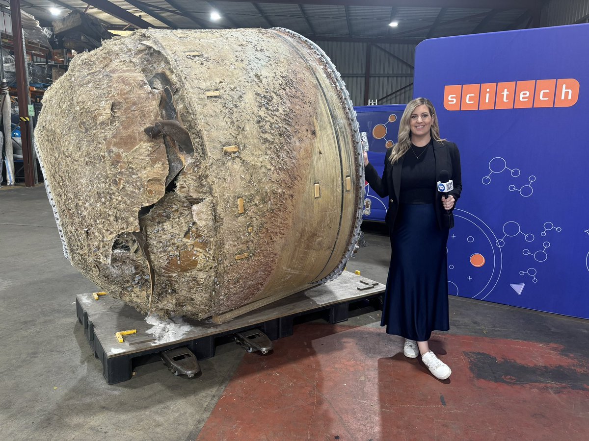Anne-Maree Leonard (@a_m_leonard) on Twitter photo Houston…. We’ve had a problem… a piece of space junk has washed up on a WA beach…. But it now has a new home! Details on <a href="/10NewsFirstPER/">10 News First Perth</a> @ 5pm 🛰️🛸🔭👽🧑🚀☄️🚀 #GreenHead Houston…. We’ve had a problem… a piece of space junk has washed up on a WA beach…. But it now has a new home! Details on <a href="/10NewsFirstPER/">10 News First Perth</a> @ 5pm 🛰️🛸🔭👽🧑🚀☄️🚀 #GreenHead