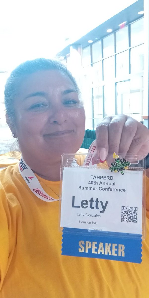 Had an amazing time presenting at #TexAHPERD 4oth summer conference in Frisco, Texas.  I encourage/invite Physical Education Teachers  to attend these conferences as so much is shared and learned.  Hope to see ya at the Annual Conference being held in Galveston in December.😍🏕️🧘
