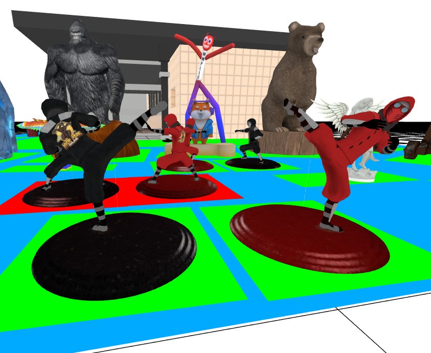 masccgi's tweet photo. @Hydeparkninjas vs @evergreenlahser coming soon
Pretty busy spot @UplandMe #UGC Playground @jasonfesta 🙌😜
#Web3Asset #uplandme #sparklet #ETH #ReadyAssets #el78 #3dsculpting #digitalart #3dcharacter #b3d #shipit https://t.co/nW6citYsOl