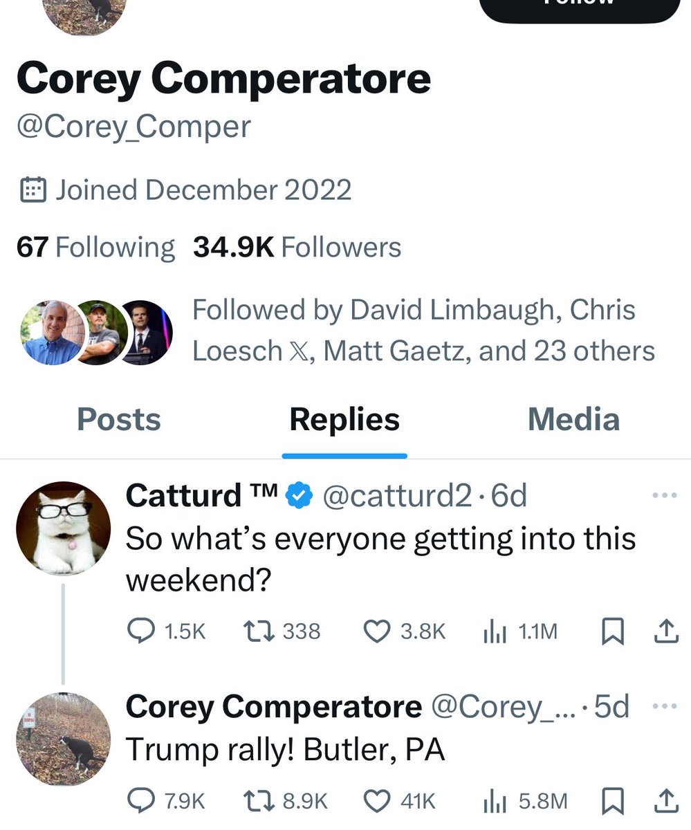 MarkDavis's tweet image. His last tweet. #RIPCorey