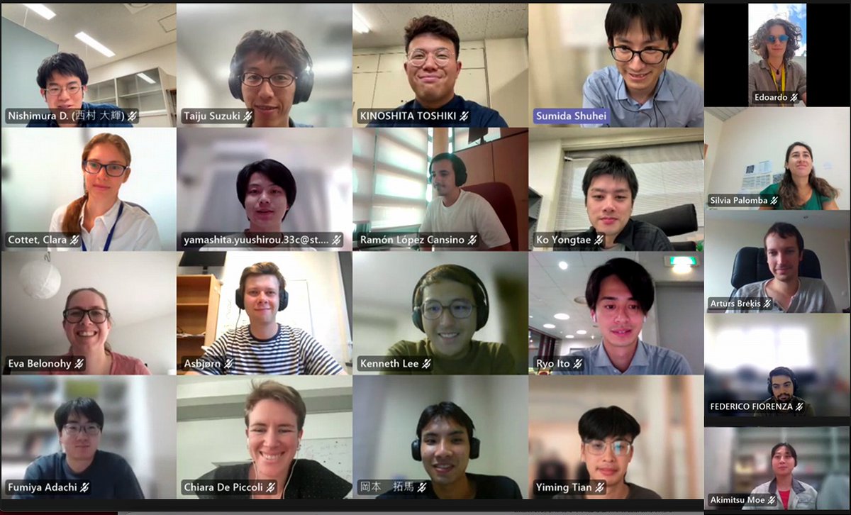 NakaQst's tweet photo. JT-60SA International Fusion School (#JIFS) Welcome Meeting Held Online!

Students from Japan and Europe met for the first time, introduced themselves and deepened their understanding of each other. We can't wait to see you at JIFS next month!

#fusionenergy #JT60SA https://t.co/Gu7AcpWNWJ
