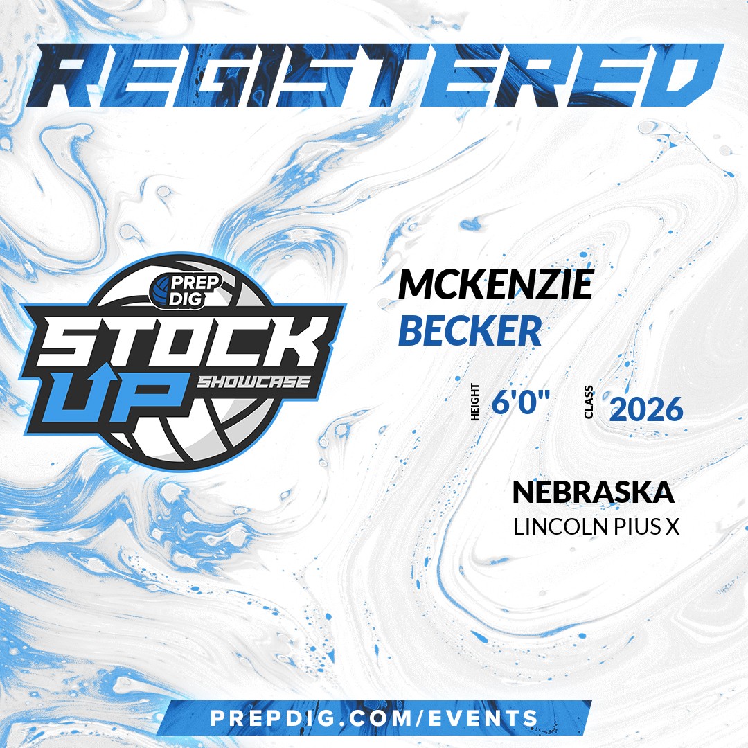 PrepDig's tweet photo. Welcome Class of 2026 McKenzie Becker (@MckenzieB89277) of Lincoln Pius X to the @PrepDig_NE Showcase on July 21st @ The Volleyball Academy.
π₯π #PDStockUp ππ₯
More info! π https://t.co/l2S7oUoi7R https://t.co/yoykzEcLsE