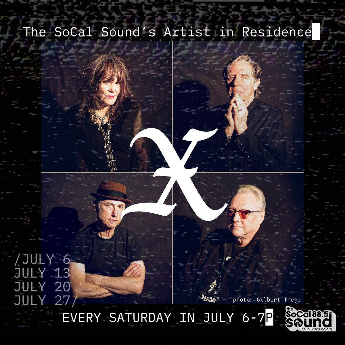 TheSoCalSound's tweet photo. You're used to listening to @xtheband on the radio over the years but not as radio DJs!
Listen to X on the radio selecting music they love and that have inspired them over the years. They might even tell a cool story or two.
#publicradio #thesocalsound #laradio #socalradio https://t.co/hgsVSzJ9qm