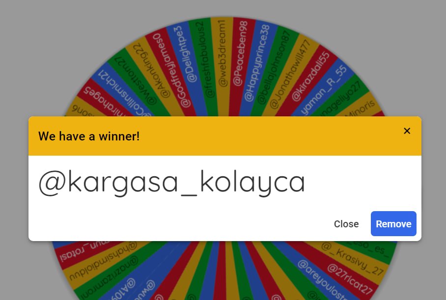 BTC_TopG's tweet photo. 🌟 Thank You & Congratulations! 🌟

A huge thank you to everyone who joined our recent giveaway! We're thrilled to announce that @kargasa_kolayca is the winner of the $10 USDT Tether! 

Your support means the world to us. 

Stay tuned for more exciting opportunities and giveaways! 
#Giveaway $BTC #BitcoinCommunity