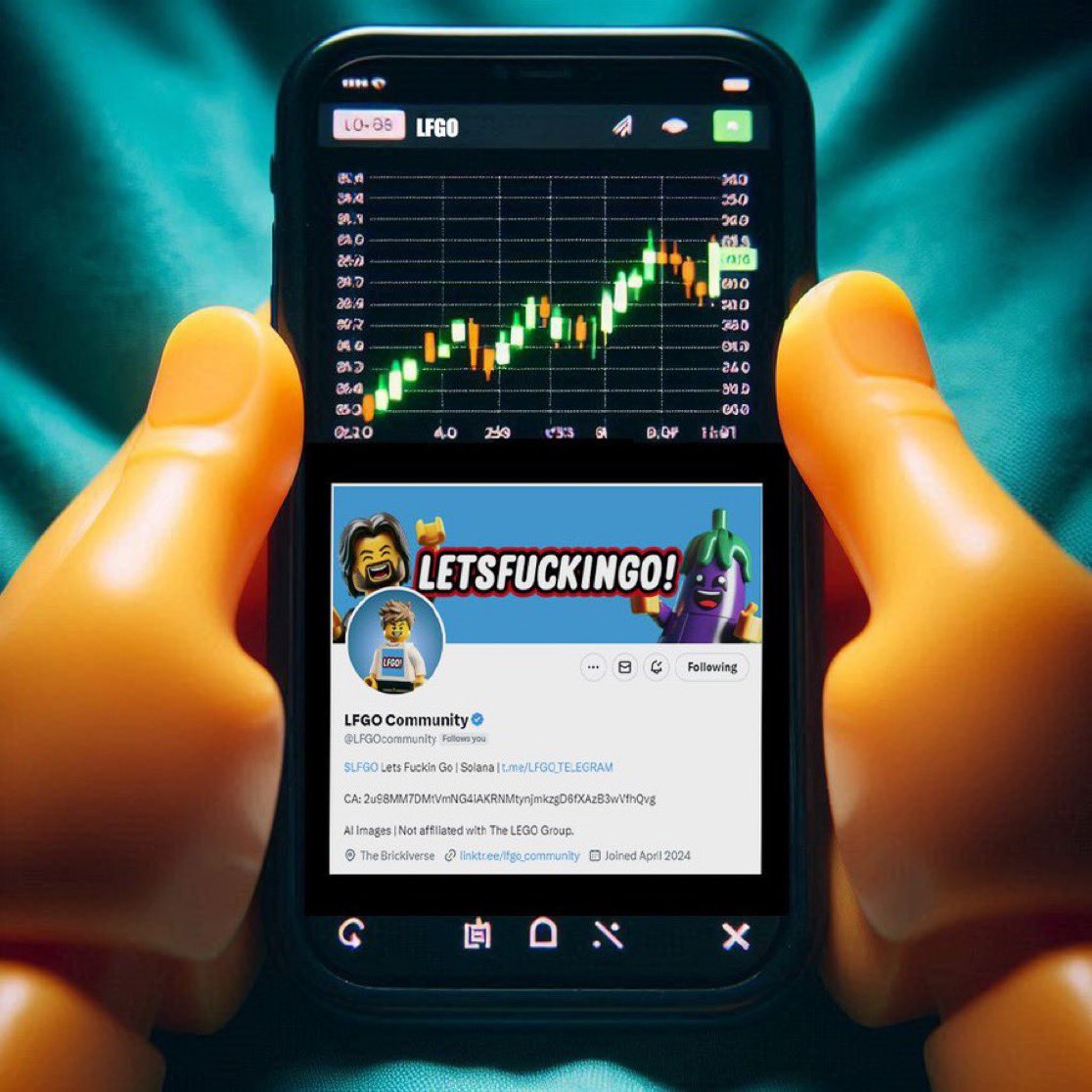 helakiosk's tweet photo. @Fityeth @LFGOcommunity Trust the project and trust the process $LFGO to mint new young and rich https://t.co/4Hj4tfP8Nz