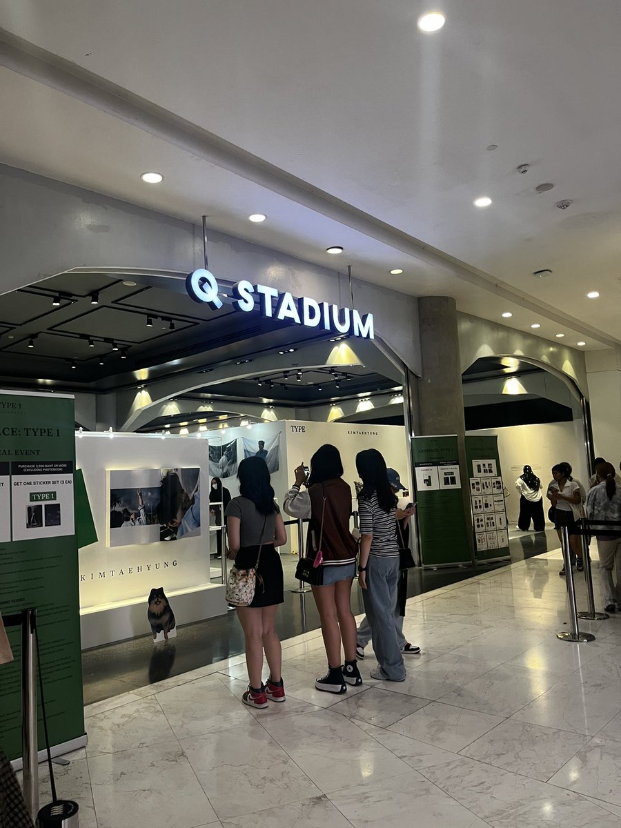 มาหาน้องแล้วนะคร้าบบบ
วันสุดท้ายแต่รักตลอดแหละ 💜

#V #TYPE_1
#TYPE_1_BANGKOK
 #Artspace_Type1_inBangkok