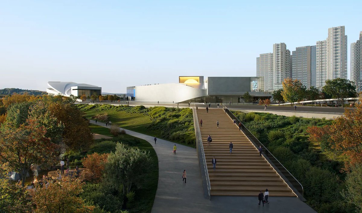 zoastudio's tweet image. Alongside #UNStudio, we were excited to craft a collection of exterior #renderings and mini-animations for the #DaejeonArtPark competition, aiming to blend art + architecture in the &apos;City of Creation&apos;. Take a look back to the project: zoa3d.com/project/daejeon