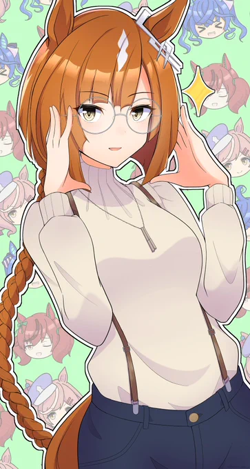 #ウマ娘 #イラスト#ウマ娘プリティーダービー #イクノディクタス 私服イクノ 