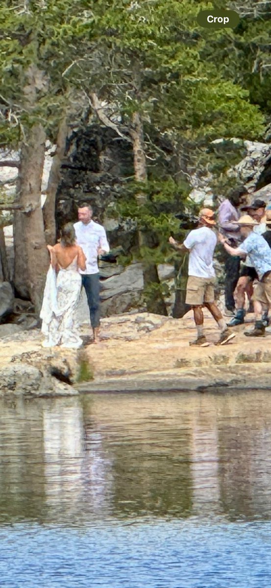 CarolCstranford's tweet image. Wedding at Dardanelles Lake today. Always something interesting #SierraNevada!  #Gohiking!