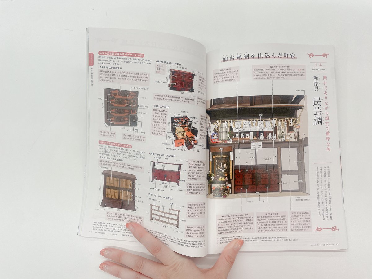 建築知識2024年8月号』7/20発売! 特集は「古代エジプトからミッド