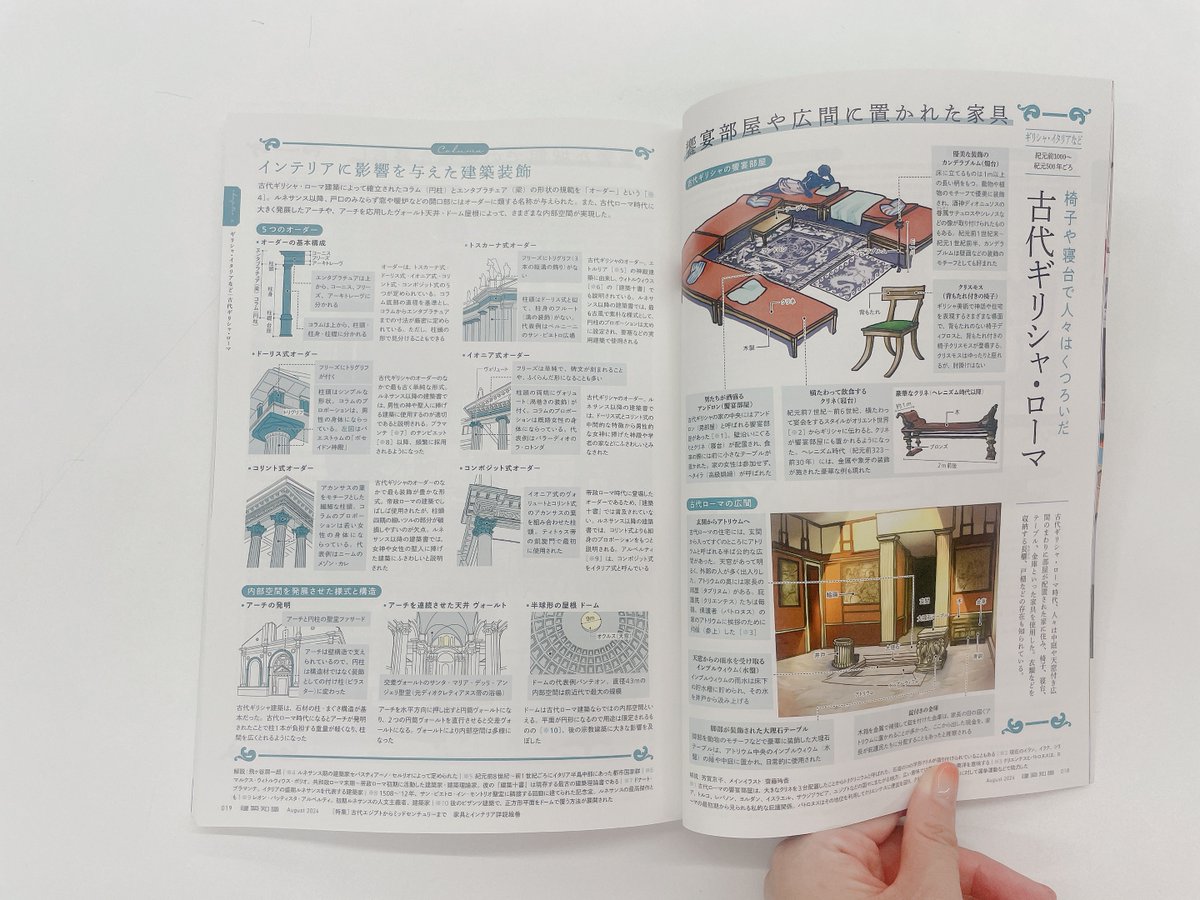 五十恩 冊子と説明書 セット 建築知識2024年8月号』7/20発売! 特集は「古代エジプトからミッド