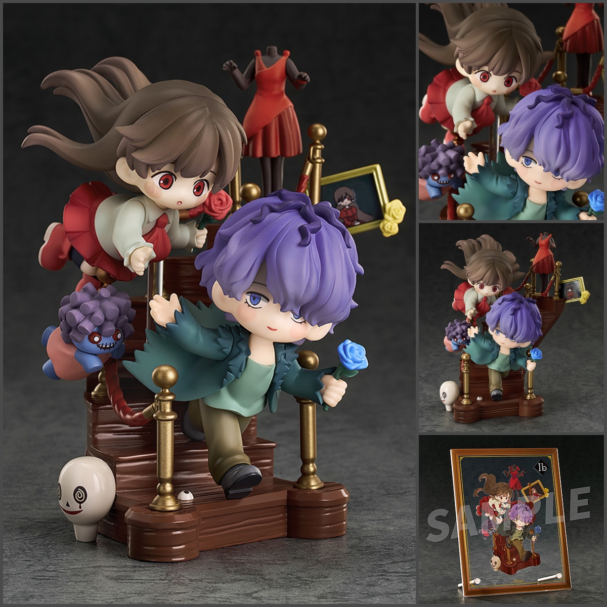 GoodSmile_US's tweet photo. From the horror game "Ib" comes chibi figures of Ib and Garry! The figure is inspired by the scenes that take place in the labyrinth-like museum. Be sure to embark on a mysterious journey with the pair! Preorders now open!

Shop: https://t.co/cUxYLcnwIR

#ib #Goodsmile https://t.co/8hpAYrLrkm