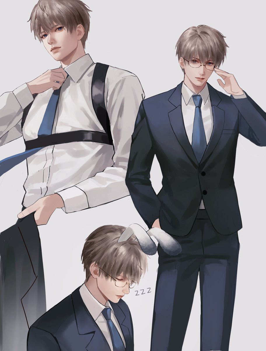 wanmangxin's tweet photo. #恋与深空 #恋と深空 #LoveandDeepspace #Xavier #セイヤ #沈星回 

不会当秘书的沈小兔不是好搭档 https://t.co/aNBChXQ1XP