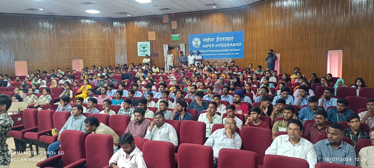 Hyd_Headlines's tweet image. &quot;Join us in the fight against drug abuse! Together with @BalanagarDCP &amp;amp; @psbalnagar_cyb, raise an awareness &amp;amp; empowering our youth to build a &apos;Drug Free Society&apos;. Let&apos;s stand united with @NIPERHyd to safeguard our future generations. #DrugFreeHyderabad #CommunityResponsibility&quot;