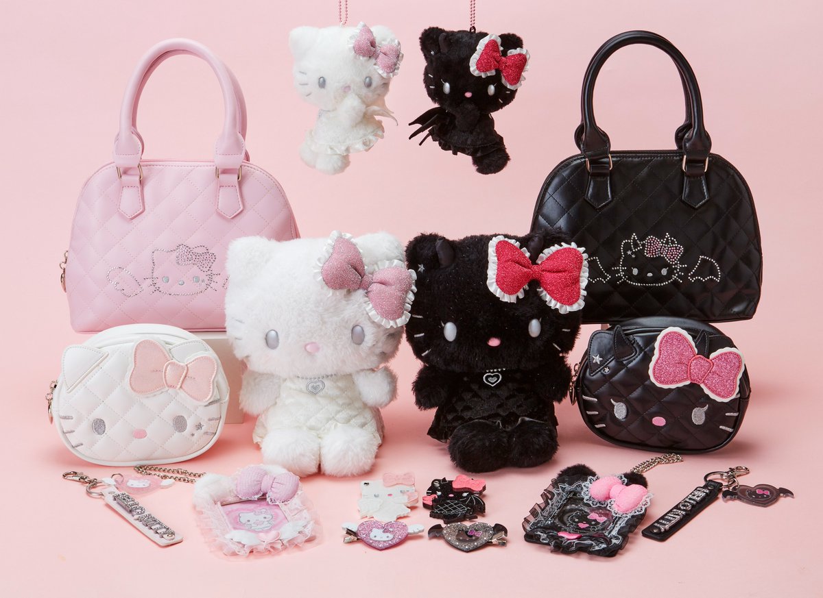 oricon's tweet photo. ハローキティ50周年の記念ショップオープン🎀
全24種のぬいぐるみ、メダルチャームなど登場

💕あなたのお気に入りは？多彩なデザイン
https://t.co/oEDEdwkier

#キティちゃん @sanrio_news https://t.co/6eyq54XU24