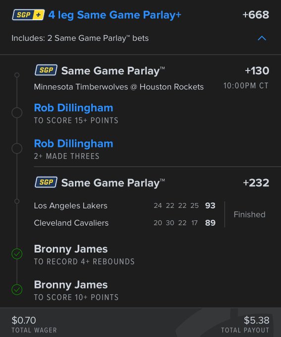 lets go bronny😂💪🏾 #GamblingTwitter https://t.co/eS9cwz6ZI2<a href="/tag/gamblingtwitter"class="tags">#GamblingTwitter</a>