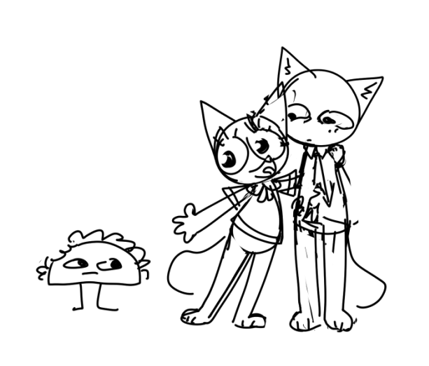 SamCartoonFun's tweet photo. cousins!! https://t.co/pC4gYYoXop