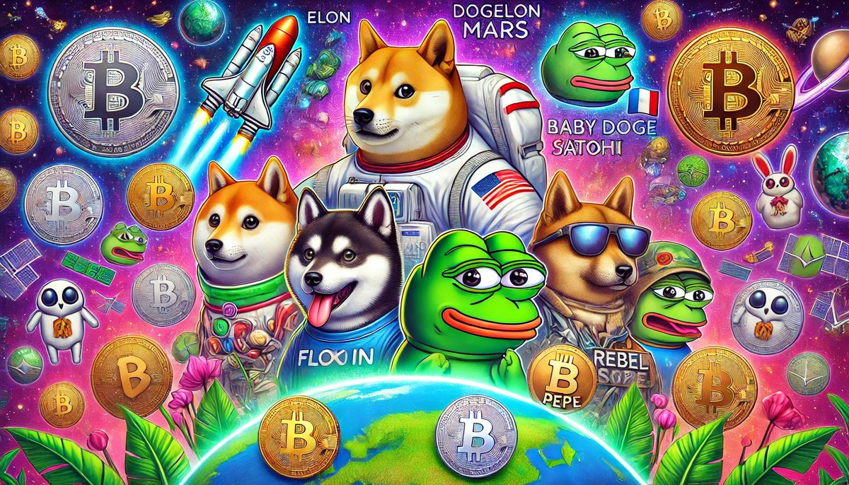 BTC_TopG's tweet photo. Discover the Hottest Memecoins of 2024! 🌟

Ready to dive into the most exciting memecoins of 2024? 

Here’s a look at the top contenders that are making waves in the crypto world:

1. Dogelon Mars (ELON): Combining memes with space exploration. 
2. Floki Inu (FLOKI): Inspired by Elon Musk’s dog and packed with real-world utility. 
3. Kishu Inu (KISHU): DeFi meets memecoins with staking and yield farming. 
4. Baby Doge Coin (BABYDOGE): Fast, low-fee transactions with adorable appeal. 
5. Samoyedcoin (SAMO): Eco-friendly and fast transactions on Solana. 
6. PEPE: Riding the meme wave with explosive growth. 
7. Rebel Satoshi ($RBLZ): Join the rebellion with unique NFTs. 

These memecoins offer unique narratives, passionate communities, and exciting growth potential. 

Stay ahead of the curve and explore these promising projects today! 

#Memecoins #Crypto2024 #DogelonMars #FlokiInu #KishuInu #BabyDogeCoin #Samoyedcoin #PEPE #RebelSatoshi #CryptoCommunity