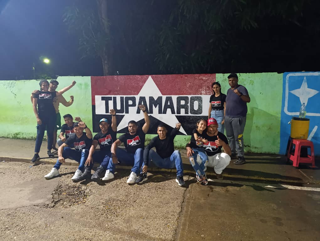#PintandoVictoria llegó a Guayabal para expresar nuestro apoyo a <a href="/NicolasMaduro/">Nicolás Maduro</a> el candidato de la paz. #VotaTupamaro  #28julio