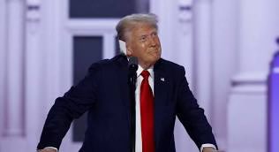 My favorite part was: "I am running to be President for all of America not half of America. Because there is no victory in winning for half of America." 
Which was your favorite part of Trump's acceptance speech? 
#Trump2024