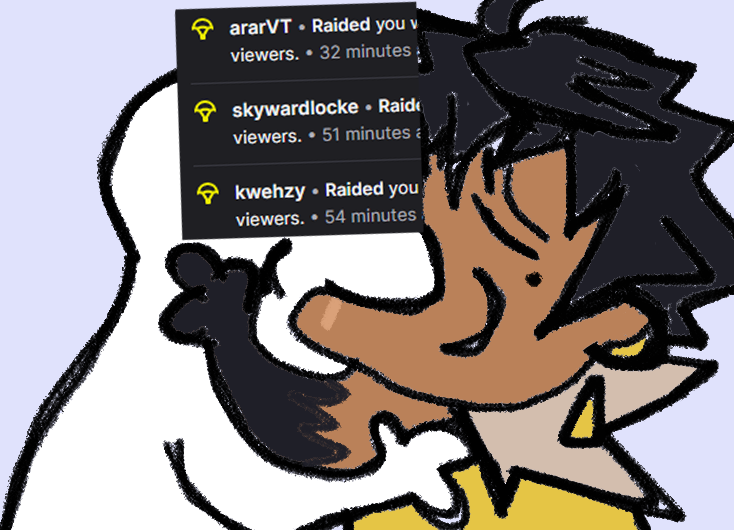 JawsVT_'s tweet photo. ❌STREAM IS OVER!!!❌
huge thanks to my pals #Liffeh #NaneNiwa and #ArarVT and everyone in chat for hanging out with me and also a HYUGEMASSIVE thanks to @kwehzy & @skywardlocke for the raids!!! and also (technically) arar and liffeh i GUESS (love u guys muah muah) https://t.co/Xgb7FIaCYG