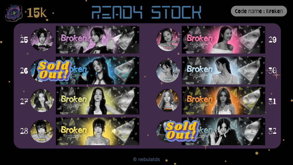 help repost yaa, thank u! 🩶

Aku mau clearance sell layout rs "Broken" dari 15k jadi cuma 5k aja, looh. Yuk, bisa langsung take layoutnya via DM atau tele (t.me/nebulatds) aku yaa 💫

🪄 free retext
🔮 no recolor
💰 5.000/ea

#zonauang #zonaba