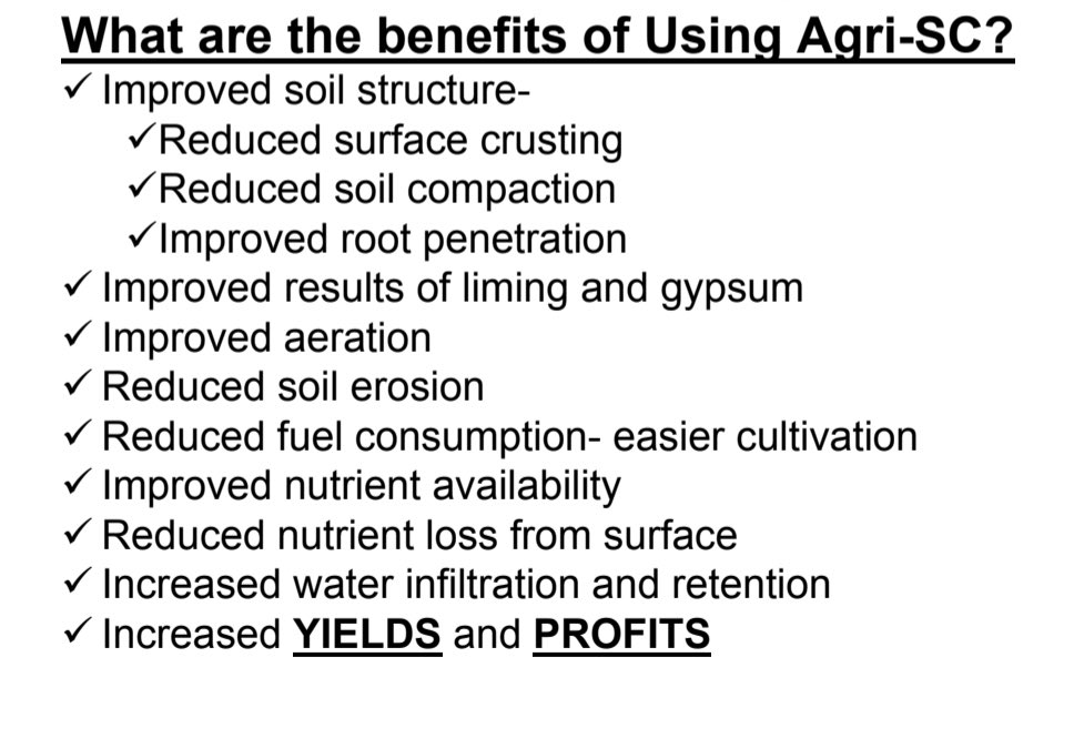AgspecAus's tweet photo. Do you have crusty, compacted or waterlogged #soil? You may see this issue under #centrepivot #irrigation #Costeffective AgriSC from #Agspec improves H2O permeation &amp; nutrient uptake! #water #farming #pasture #crops #FarmBetterLiveBetter https://t.co/E2xei8NrxR
