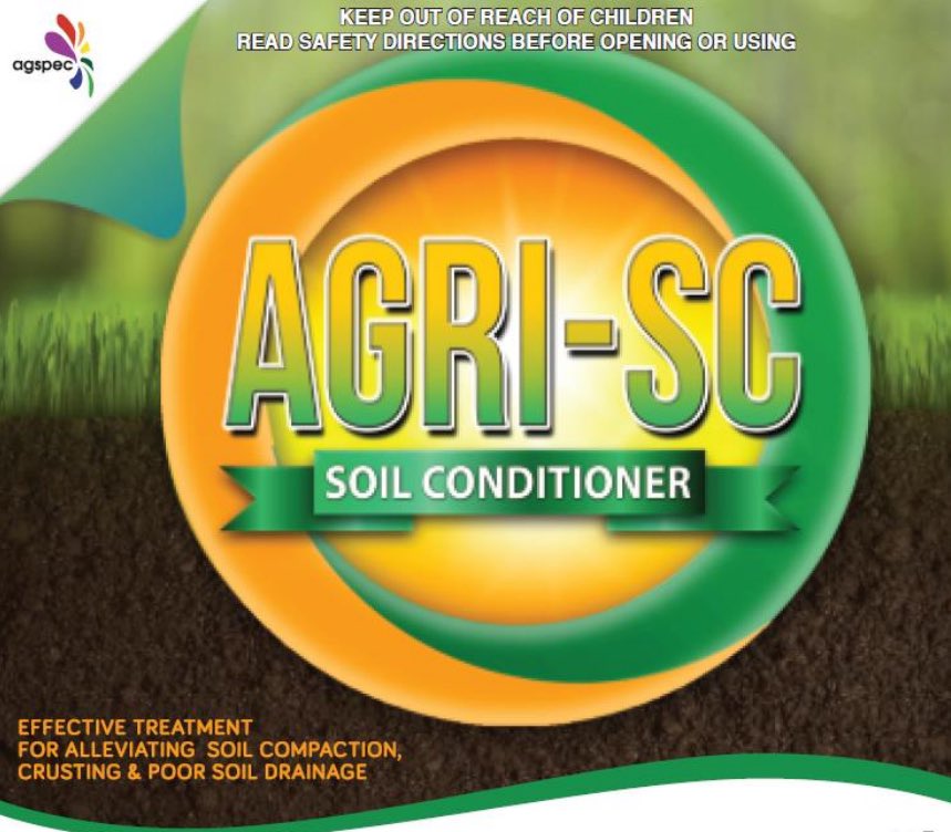 AgspecAus's tweet photo. Do you have crusty, compacted or waterlogged #soil? You may see this issue under #centrepivot #irrigation #Costeffective AgriSC from #Agspec improves H2O permeation &amp; nutrient uptake! #water #farming #pasture #crops #FarmBetterLiveBetter https://t.co/E2xei8NrxR