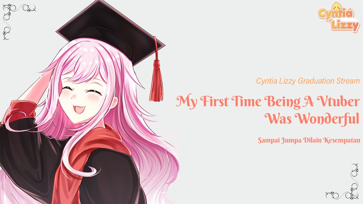 Yume_Hikaris's tweet photo. Malam ini !!!
Graduation Stream - @CyntiaLizz
#Vtuber #VtuberIndonesia #VtuberID #VTuberUprising https://t.co/vS4q4IxVcC