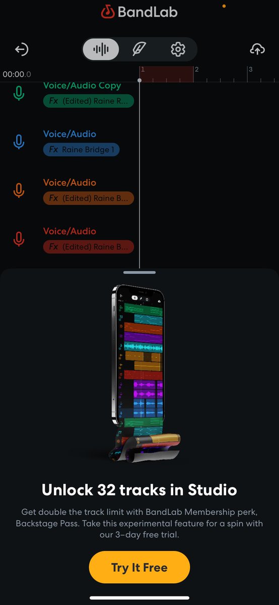 everythinggwavy's tweet photo. @BandLab Y’all took my 14.99 during the Crash and now it’s back but I don’t have the Subscription.. 🤦🏾‍♂️ Please fix https://t.co/uzCwWEaZk6