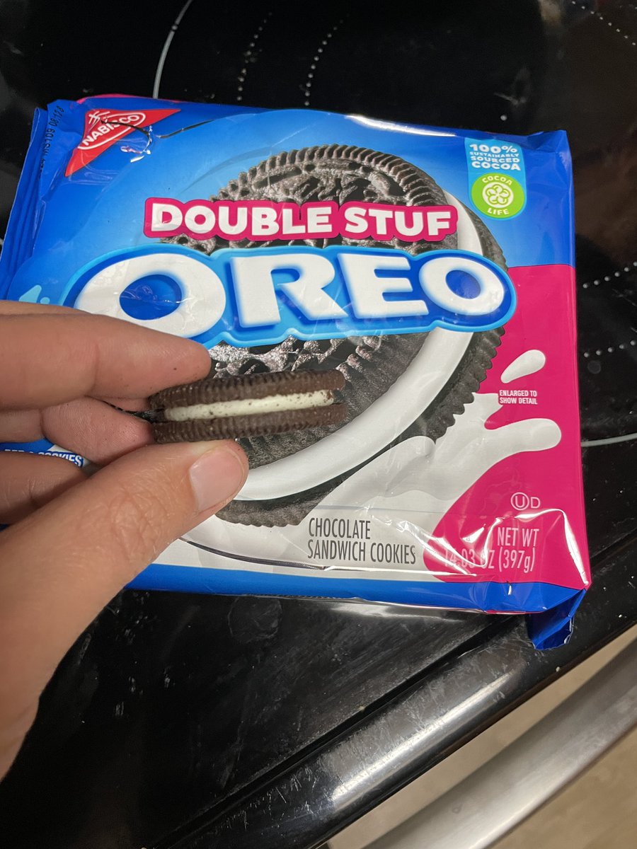 Inflation so bad right now double stuffed Oreos ain’t even stuffed well anymore 😞
