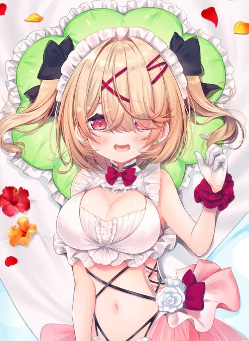 BOOTHにてC104夏コミ頒布予定のメイドのイヴちゃん抱き枕カバーの事前予約を開始致しました!会場分が完売になる可能性もあるので確実に欲しい方や遠方の方はこちらが便利です(⊃'▿` )⊃*゜生地¦エイアンドジェイ製「ライクトロンリッチ」BOOTH事前通販▼ 