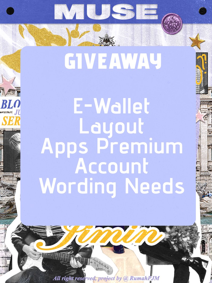 a tiny treasure wrapped with love waits to be opened in celebration of this joyous time. it's a tribute to the inspiration that flows from the muse, a way to honor jimin and spread the merriment. join the 𝗴𝗶𝘃𝗲𝗮𝘄𝗮𝘆 for a chance to get this delightful surprise! 𓊇  ׁ  ׅ꩜ྀི