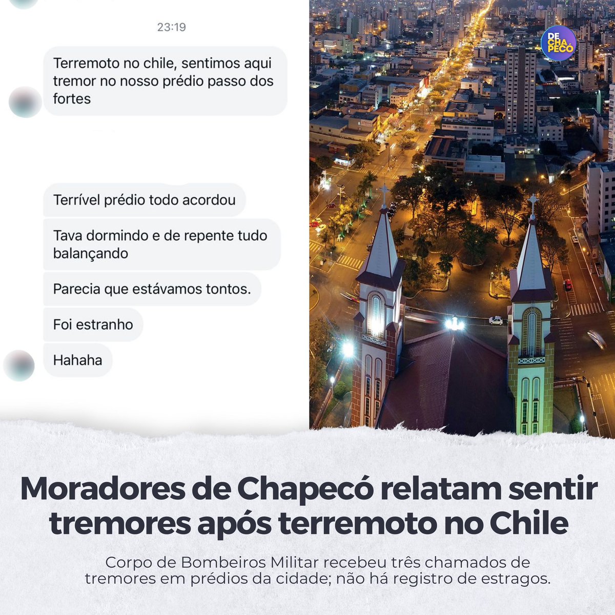 dechapecoo's tweet photo. #Terremoto #Chapecó #Chile https://t.co/5rCwcFRXQf