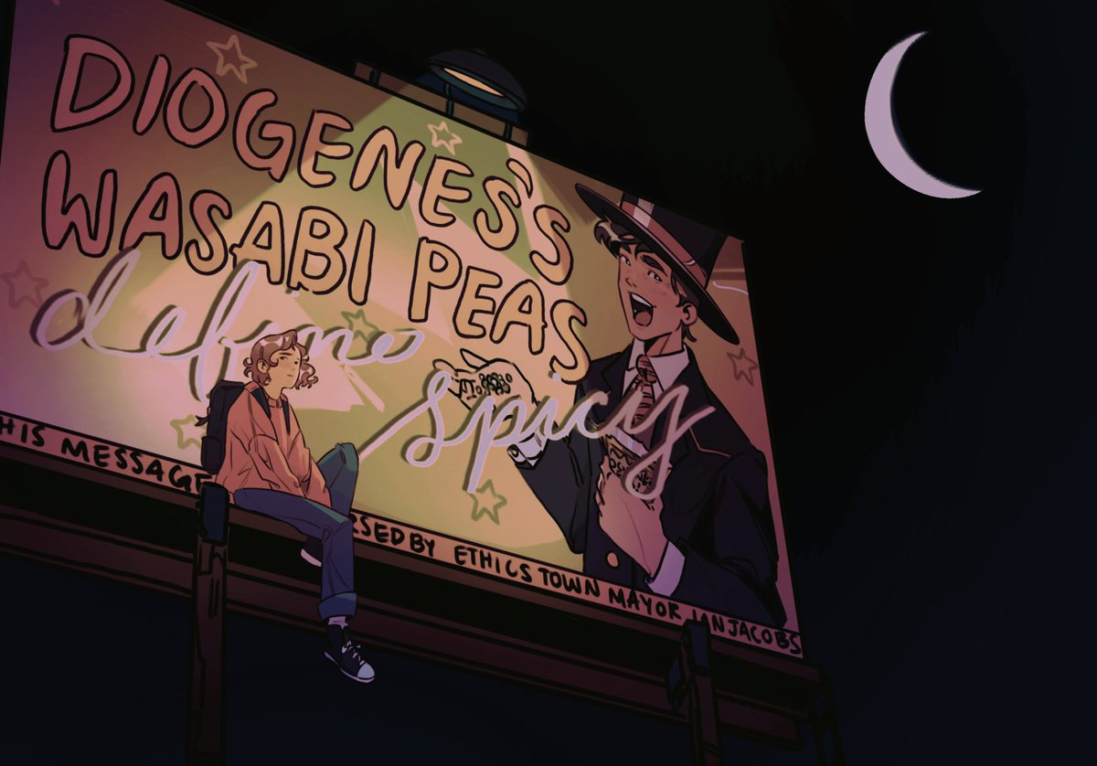 Some billboard in Ethics Town… 🎩 #ethicstownpod