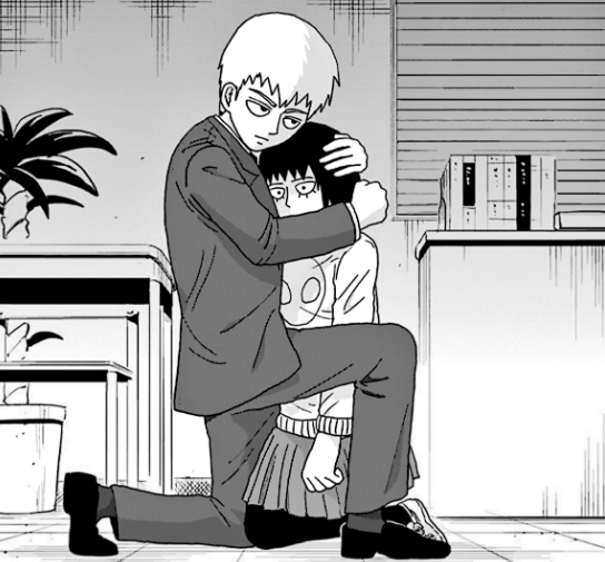 KiraTheCatMan's tweet photo. i need the reigen manga animated so bad https://t.co/cfHwZr2Kl9