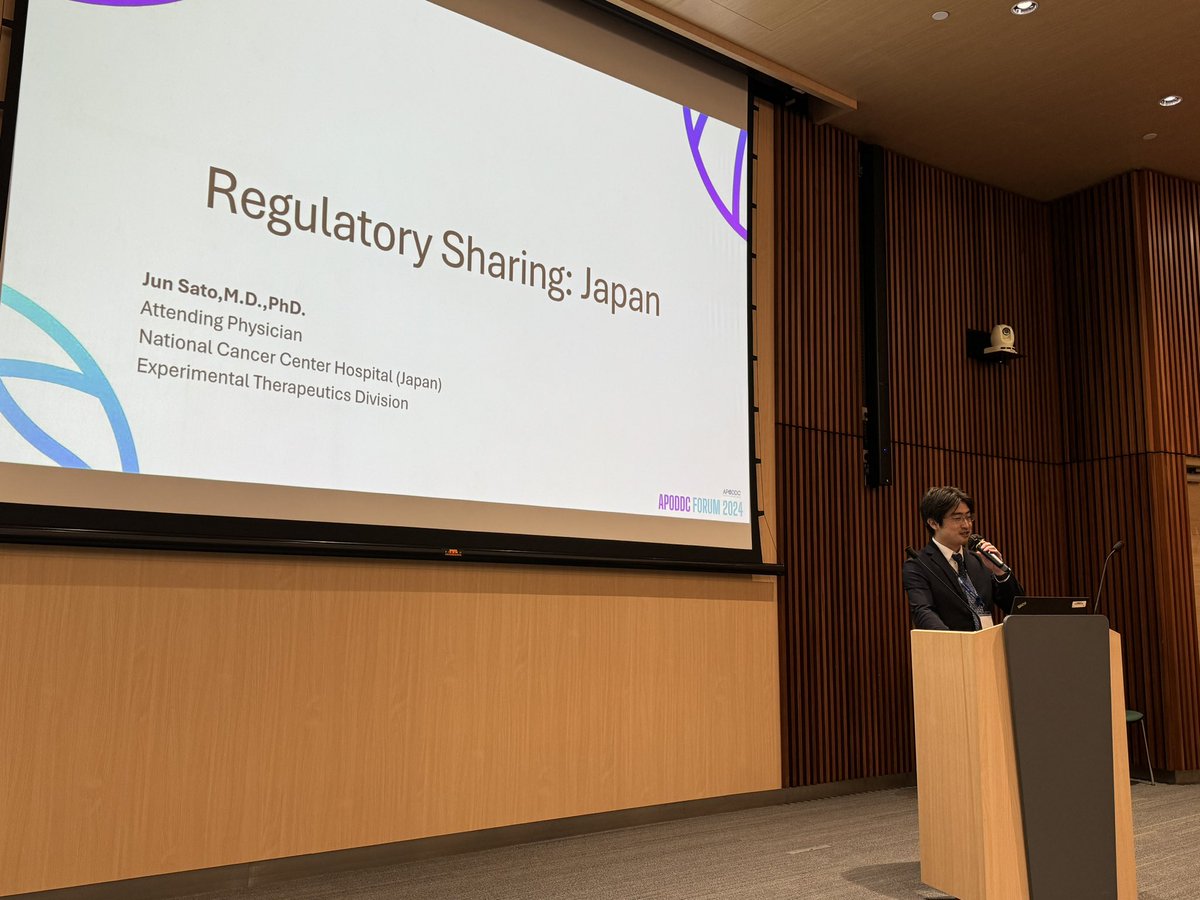 herbloong's tweet image. We are thrilled to have Dr Jun Sato from #NCCH in 🇯🇵 share with us his insights on #singlearm phase II trials as well as #regulatory considerations of #realworldevidence in #drugapprovals in Japan. @apoddc #drugdevelopment