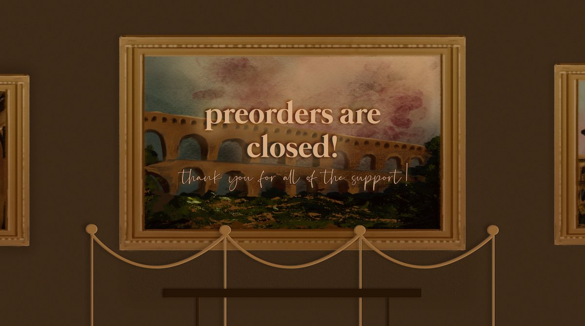 Preorders for physical items have officially ended! Thank you to everyone who ordered a bundle &amp; stay tuned for production updates. 🤎

━━━━━━━━━━
Still want a chance to get some goodies? 👀 Digital orders are still available to preorder! 👉 bit.ly/tjzshop