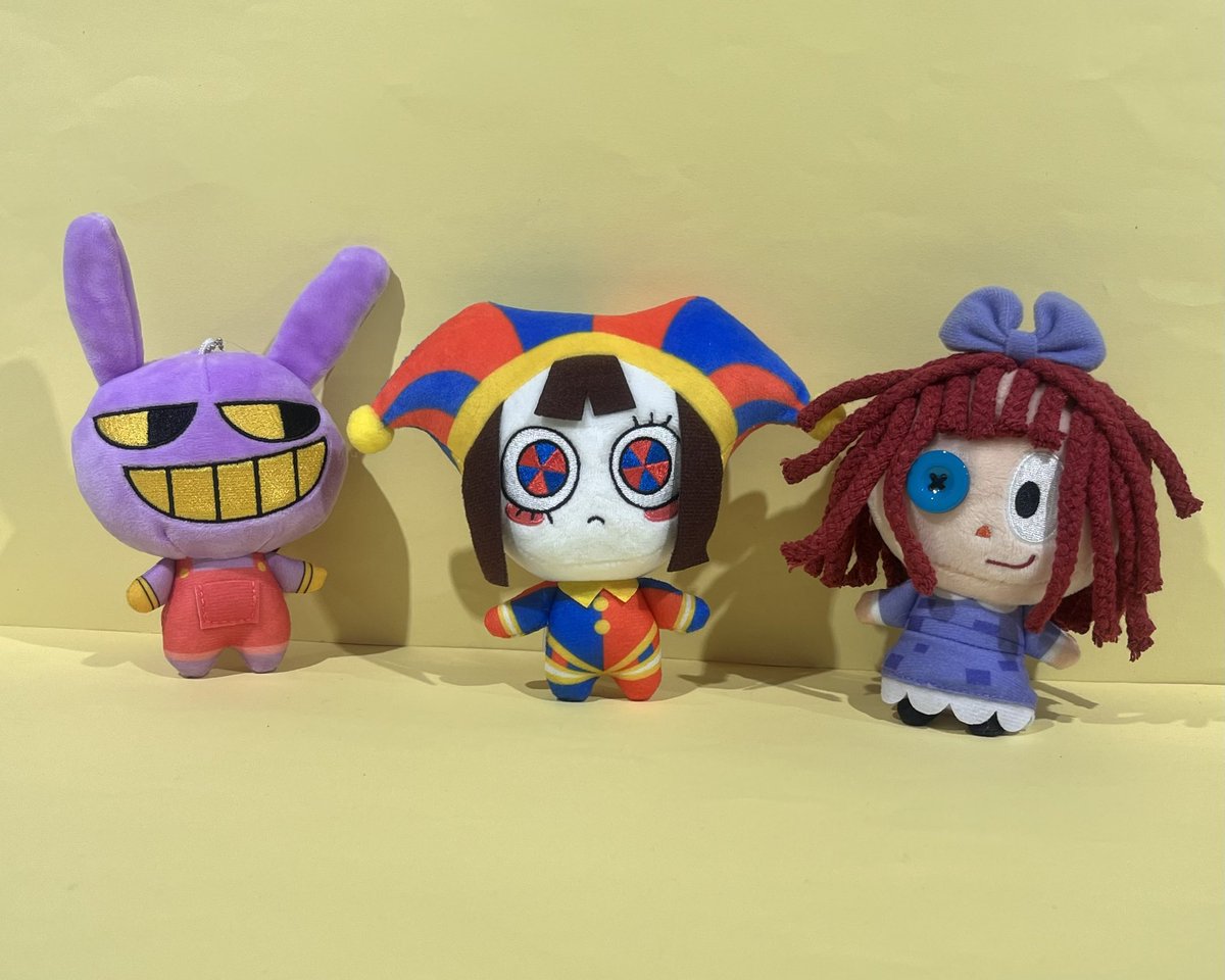 📣新商品✨️ #アメイジングデジタルサーカス 🎪 マスコットぬいぐるみ