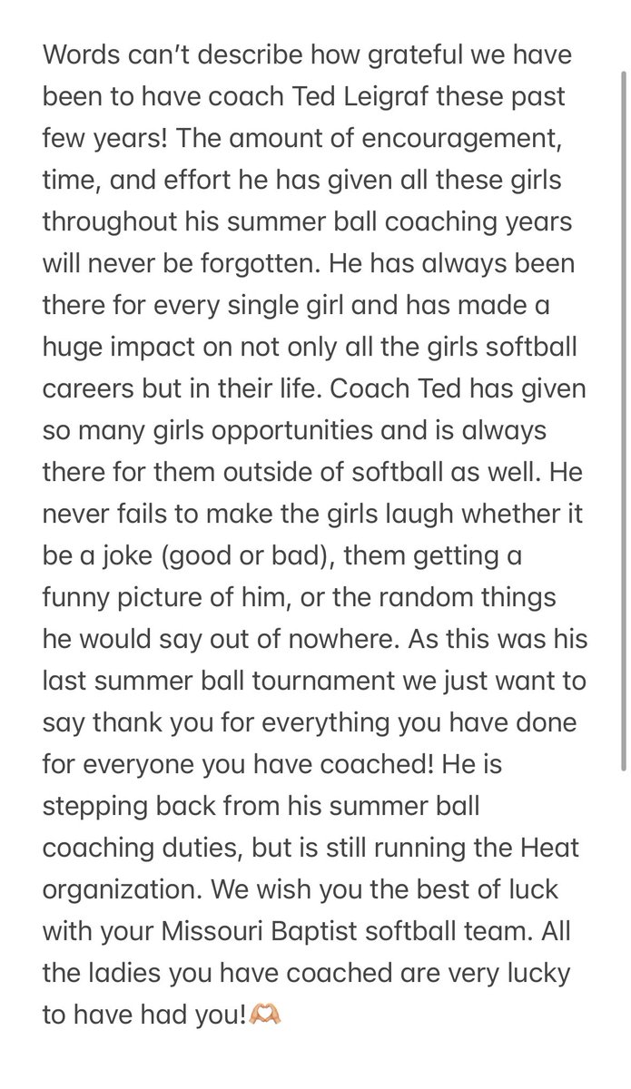 STLHeat05's tweet photo. Thank you Coach Ted for everything! https://t.co/6AeAtVsboc