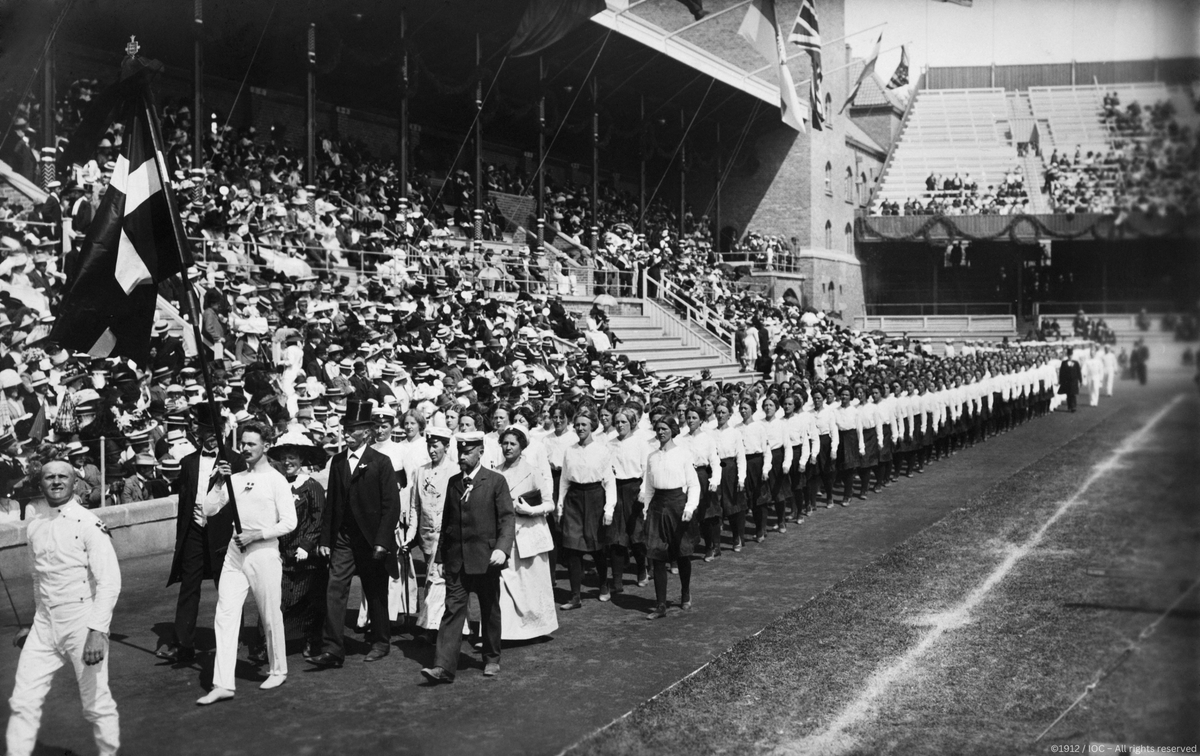 #PhotoOfTheDay: Parade at the Stockholm Games in 1912 🇸🇪

For the first time in the Olympics history, delegations from all five continents participated!

Discover more ➡️ unesco.org/en/olympic-gam… #ChangeTheGame #OlympicMuseum