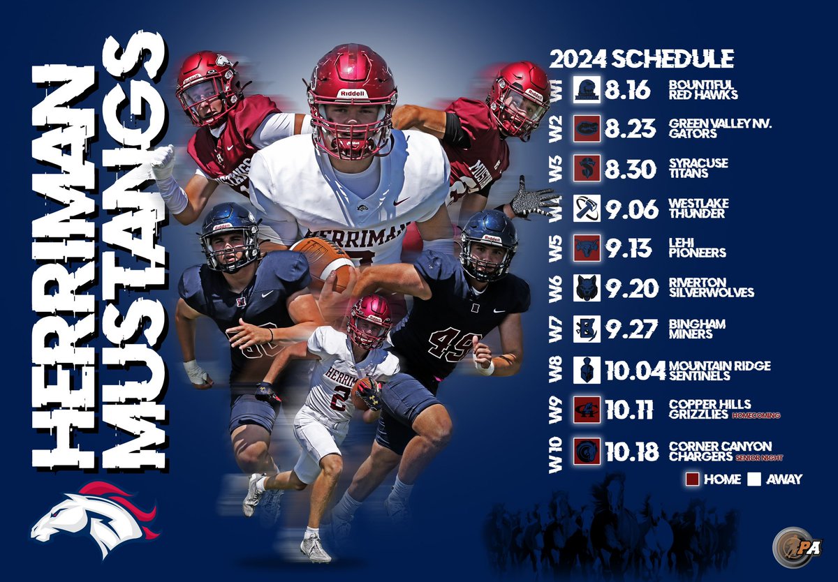 Herriman is up… 🔴🔵🐴 <a href="/coachrickards/">COACH</a> <a href="/MaxPreps/">MaxPreps</a> <a href="/PrepUtah/">Utah Elite Prep</a> <a href="/HerrimanHS/">Herriman High</a> <a href="/HHSMustangFB/">Herriman Football</a> <a href="/HerrimanCity/">Herriman City</a>