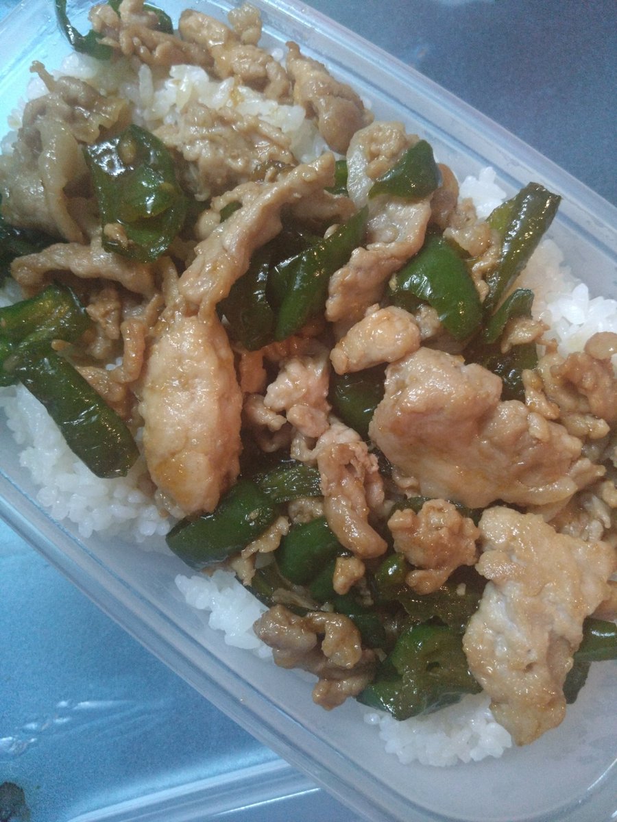 Miko_miko1990's tweet image. タッパの弁当な！

ピーマンって冷凍庫にぶち込んだら
めっちゃ長持ちするってホントな！
教えてくれたアナタありがとうな！

感激を覚えたみこやわ！

美味しかったな！

自分ありがとうな！