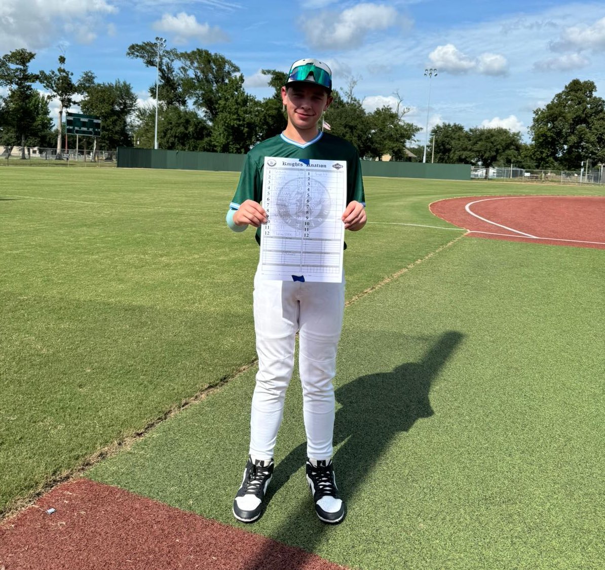 14 Marucci wins 11-1 over The Cage…. 

Grayson Hightower 2 IP 1 H 1 ER 2 BB 1 K before the rain cut his outing short. Caleb Schubert was awesome in relief going 3 IP 0 H 0 R 1 BB 

Bradley Stucker 1-3 3B 3 RBI and Kaleb Matassa 1-1 BB 2 RS 3B, Luke Holliday 1-3 RBI, Adam Swett