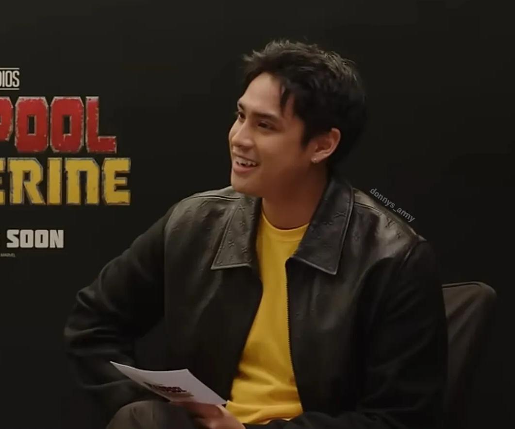 Who wouldn't want an interview from him?! Soooo proud of you, <a href="/donnypangilinan/">Donny</a>!

#DonnyPangilinan
#DonatoProductions 
#DeadpoolAndWolverine