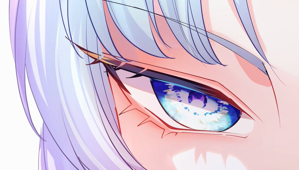 「きらきらがすき  #このタグを見た人は自分の絵柄の目部分を見せる」|のりぬこ🍜🐈依頼受付中のイラスト