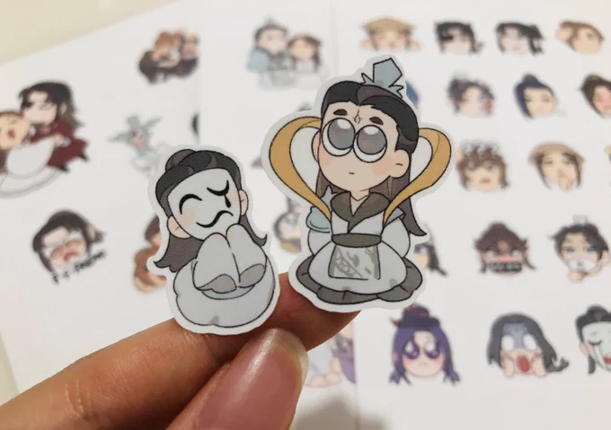 STICKERS!!!!! mini Junwus have arrived to me 